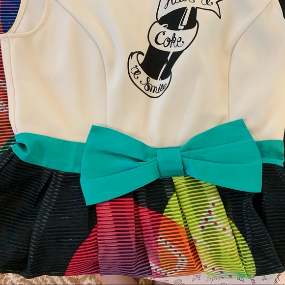 COCACOLAxFAIRWHALE | women cake dress(Size:S/M) - Picture 5 of 9